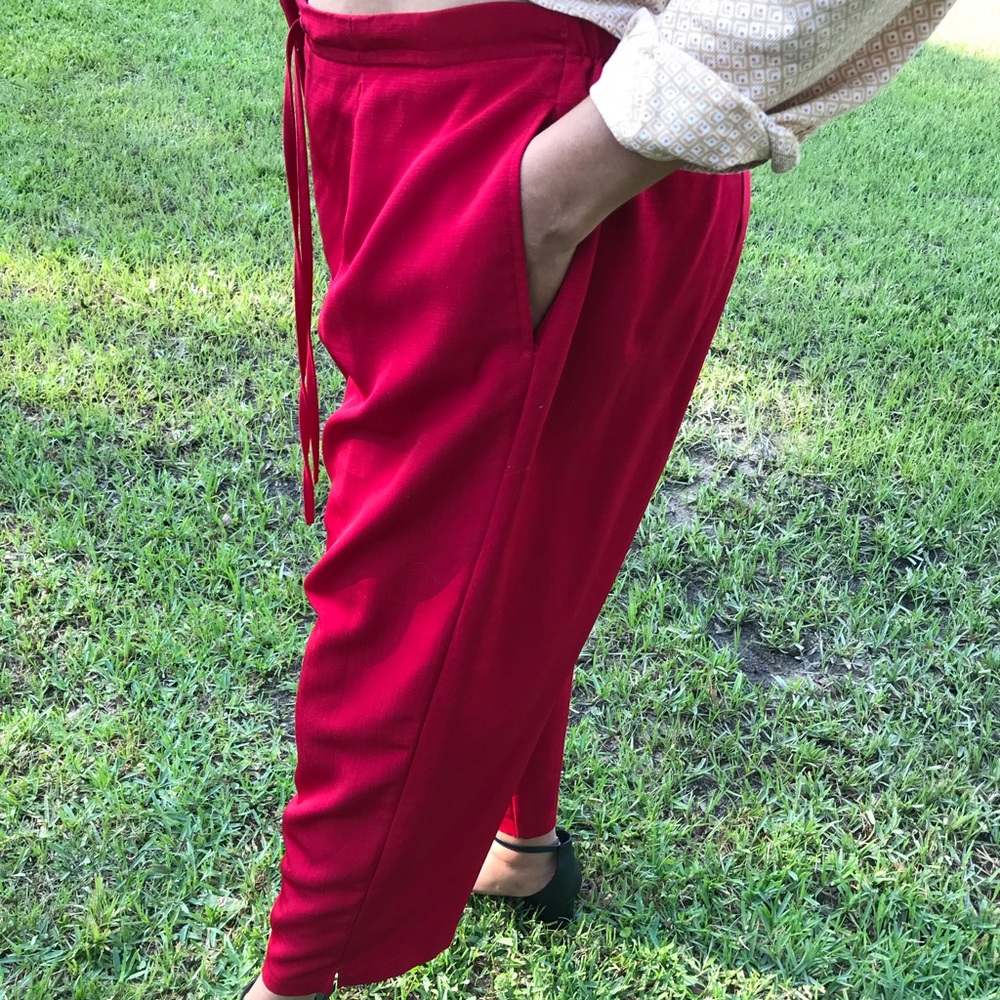 Red Culottes - Picture 2 of 6